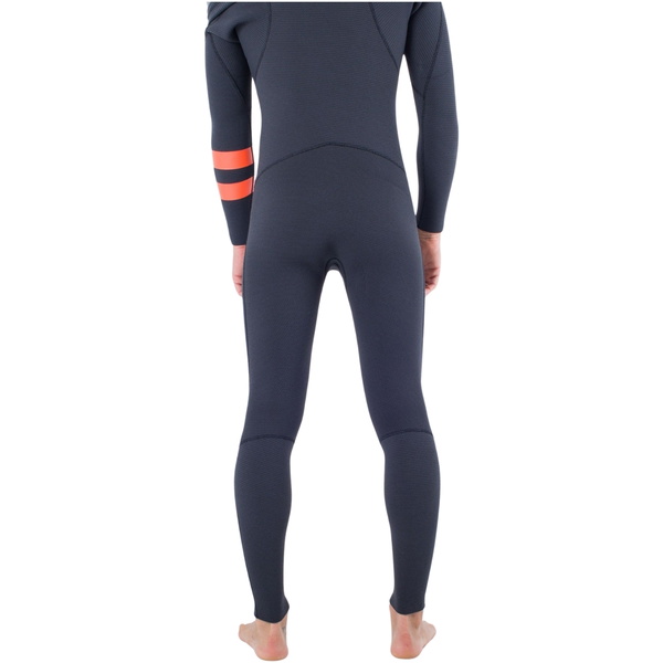 Hurley Da Uomo Plus 5/3mm Chest Zip Muta MFS0012504 - Black / Graphite